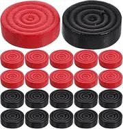 UPKOCH 24pcs Wooden Chess Pieces Checkers Game Accessories Replacement Pieces