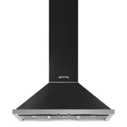Smeg 90cm Portofino Wall Mounted Rangehood - Anthracite
