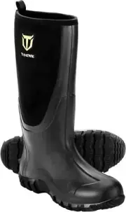 TIDEWE Rubber Boots for Men Multi-Season, Waterproof Rain with Steel...