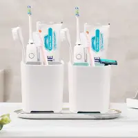 在飛比找蝦皮購物優惠-Toothbrush Holder with Anti-Sl