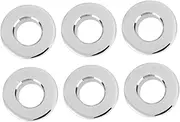 6pcs Wash Table Plug Basin Overflow Hole Cover Overflow Cover Ring for Ceramic Sink