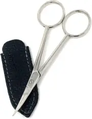 Henbor professional Mustache & Beard Scissors Nickel Plated Special Carbon Steel