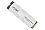 Crucial T705 2TB Gen5 NVMe SSD White Heatsink - 14500/12700 MB/s R/W 1200TBW 1550K IOPs 1.5M hrs MTTF DirectStorage for Intel 14th Gen AMD Ryzen