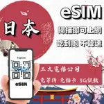 【日本ESIM】24H自動發貨 免等待 免插卡ESIM ESIM日本 日本網路卡  SIM卡 日本網卡 日本上網卡