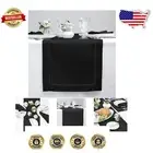 Handcrafted Black Linen Table Runner - 90 Inches of Pure Luxury for Dining