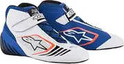 Alpinestars TECH 1-KX KART SHOES BLUE WHITE ORANGE FLUO 10 2712118-7024-10