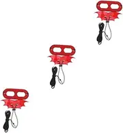 Yardwe 3pcs Special Lizard Harness Devil Wings Reptile Accessories Pet Hauling Cable Size Design