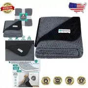 Dual-Sided Waterproof Dog Blanket 60x80 - Soft Plush Protector for Large Dogs