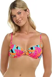 [Body Glove] Women's Alice Underwire Bikini Top with Sash-tie Back