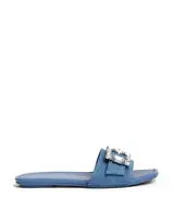 SAINT TROPEZ FLAT SLIDE in WASHED for Women