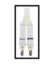 Brand Q Men's Suspenders- convertible clip/button