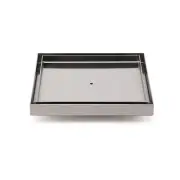 Bathroom Large Square 200x200mm Tile Insert Floor Drain Shower Grate 80mm Waste