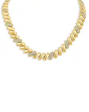 Kenneth Jay Lane Pave Chunky Link Collar Necklace, 16