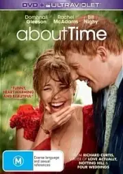 ABOUT TIME-Domhnall Gleeson,Rachel McAdams-Region 4-New Sealed-DVD+Ultraviolet