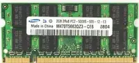 在飛比找Yahoo!奇摩拍賣優惠-筆電2g ddr2-667三星2rx8筆記型記憶體2gb p