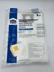 Project Source Disposable High Efficiency Filter Bags (3) 15-22 Gallons