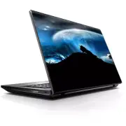 Laptop Notebook Universal Skin Decal Fits 13.3" to 16" / howling wolf moon