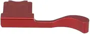 Haoge THB-X2R Metal Hot Shoe Thumb Up Rest Hand Grip Add-on for Fujifilm X10VI Fuji X100V Camera Red