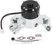 Replacement For Chevy Small Block Electric Water Pump 283-327-400 SBC High Volume Flow 35 GPM Chrome