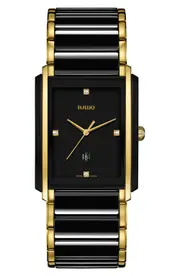 RADO Integral Diamond Ceramic Bracelet Watch, 31mm x 41.1mm