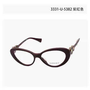 VERSACE 3331U 范思哲眼鏡｜時尚復古休閒貓眼眼鏡 女生品牌眼鏡框【幸子眼鏡】