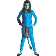 Kids Teens Boys Girls Neytiri Te Ckaha Mo'atite Avatar Cosplay Costume Jumpsuit Halloween Christmas Gifts - 11-14 Years