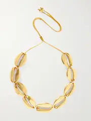 [TOHUM] TOHUM - Concha Mega Puka Gold-plated Necklace - One size One size Gold