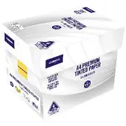 J.Burrows Premium A4 Tinted Paper 2500 Sheet Carton Gold