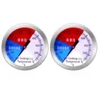 BBQ Thermometer Gauge Charcoal Grill Pit Smoker Temp Gauge Grill Thermomete S