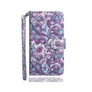 3D Painting Pattern Horizontal Flip TPU + PU Leather Case with Holder & Card Slots & Wallet For Galaxy S10 5G(Spiral Pattern)