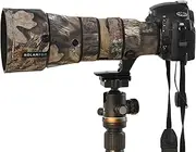 ROLANPRO Camouflage Lens Cover for Nikon AF-S 500mm F5.6E PF ED VR Coat Lens Protective Sleeve Guns Case-#23 Waterproof