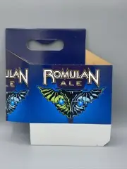 Star Trek Romulan Ale 6-pack El Salvador blue drink Cardboard Only