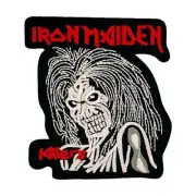 Iron Maiden Killers Patch — Iron On Badge Embroidered Motif — Skull Metal Music
