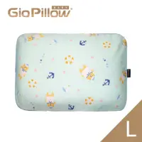 在飛比找樂天市場購物網優惠-韓國GIO Pillow 超透氣防螨兒童枕頭L號-水手熊藍★