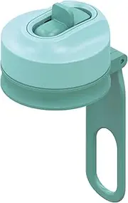 Maxwell & Williams GetGo Sip Lid with Straw, Sage