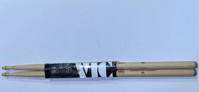 1 Pair Vic Firth American Classic Hickory Drumsticks Wood tips 5A