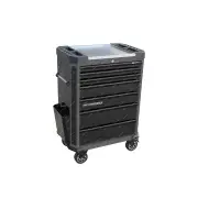 SP Tools 7 Drawer Tech Series Roller Cabinet Diamond Black - Heavy Duty