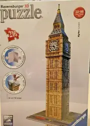 Ravensburger Puzzle Big Ben 3D NEW Jigsaw Puzzle Tower Of Big Ben,