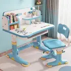 2pcs/set Kids Table Chair Set Multi Separation Doing Homework Children Study