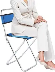 Foldable Fishing Chair,Indoor & Outdoor Versatile Lightweight Stool - Lightweight Camping Stool, Portable Folding Step Stool, Lightweight Camping Foldable Seat for Travel, Hiking