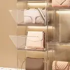 Storage Bin Shoe Box Gifts Transparent Organizer for Handbag Cosmetic Home