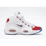 R‘代購 REEBOK QUESTION MID OG RED TOE 25TH IVERSON 白紅腳趾 FY1018