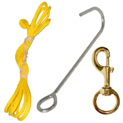 Trident Reef Drift Diver J-Hook with 50 Line and Clip