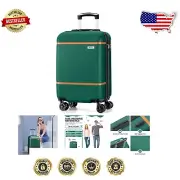 High-Quality 20-Inch Carry-On Suitcase - TSA Lock & Large Capacity for Travelers
