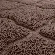 JUMBO Litter Mat 47" x 36" Dark Brown - Traps Messes, Easy Clean, Durable