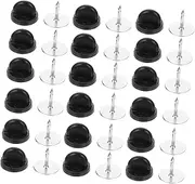 [LALAFINA] 2 Sets Brooch Card Hat Accessories Pin Backs Replacement Blank with Clutch Back Magnetic Pin Backs Clutch Backs Pin Back Replacement Mens Tie Man Butterfly Buckle Supplies Plastic