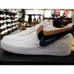 NIKE AIR FORCE 1 LOW 白 魔術貼換鉤 運動 空軍一號 男 女 CT2253-100 慢跑鞋