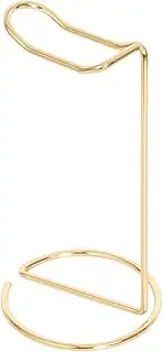 MagiDeal Headphone Stand Modern Universal for PC Gaming Office Headphones Lightweight Headset Stand, Gold