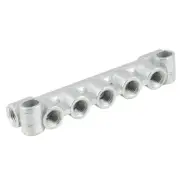Pneumatic Air Hose Fitting 5Way Push in Quick Coupler Silver Tone✦Kd