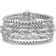 David Yurman Multi-Row Chain Bracelet